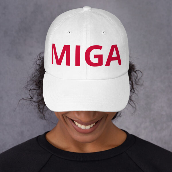 MIGA Hat in White