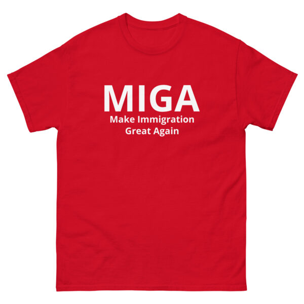 Make Immigration Great Again Red T-Shirt Alt - Image 4